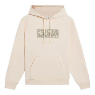 Li-ning Graphic Hoodie 'beige' In Neutral