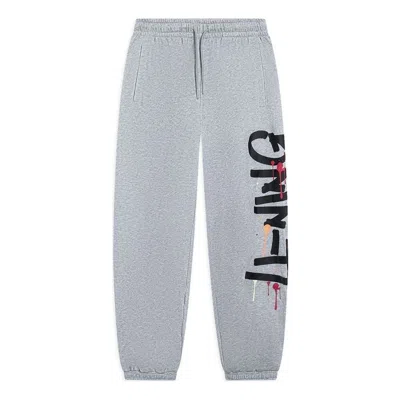 Li-ning Graphic Joggers Sweatpants 'grey' In Gray