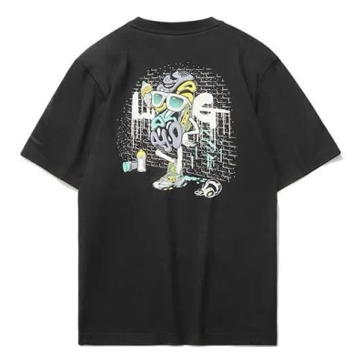 Li-ning Graphic Loose Fit T-shirt 'black'