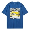 Li-ning Graphic Loose Fit T-shirt 'blue'