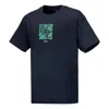 Li-ning Graphic Printed Short Sleeves T-shirt 'black Green'