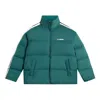 Li-ning Graphic Short Down Jacket 'green White'