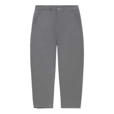 Li-ning Graphic Straight Pants 'grey' In Gray