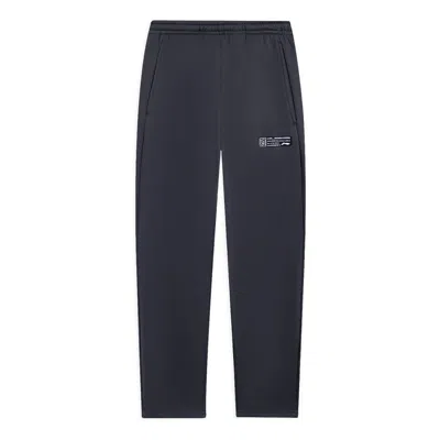 Li-ning Graphic Straight Sweatpants 'dark Grey' In Black
