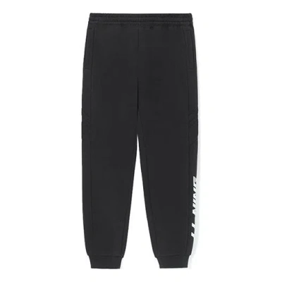 Li-ning Graphic Sweatpants 'black White'