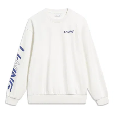 Li-ning Graphic Sweatshirt 'white'
