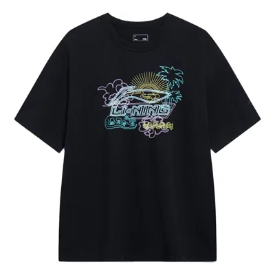 Li-ning Graphic T-shirt 'black'