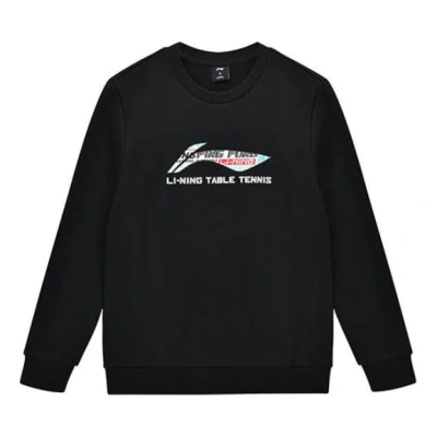 Li-ning Graphic Table Tennis Sweatshirt 'black'
