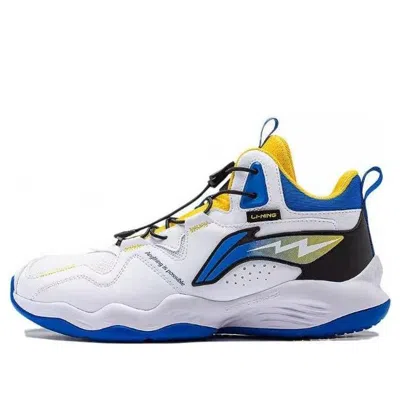 Li-ning (gs)  Rising Star 'white Blue Yellow'