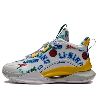 Li-ning (gs)  Team2.0 Mid 'white Yellow Blue'