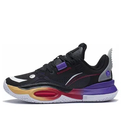 Li-ning (gs)  Wade All City 10 V1 'black Purple' In Multi