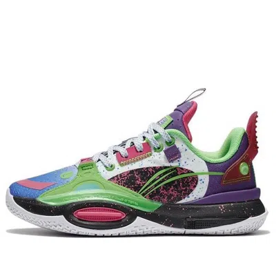 Li-ning (gs)  Wade All City 10 V1 'green. Purple' In Multi