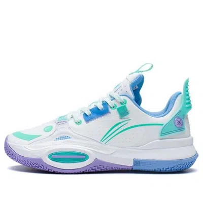 Li-ning (gs)  Wade All City 10 V1 'white Purple Green'