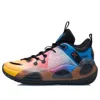 Li-ning (gs)  Wade All City 9 V1.5 Mid 'yellow Purple' In Multi