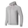 Li-ning Gym Hooded Coat 'grey' In Gray