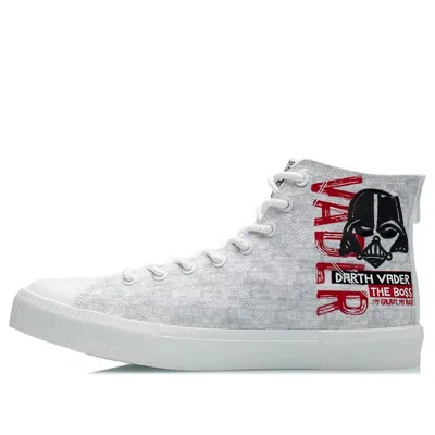 Li-ning High Top Casual X Star Wars 'creamwhite Black' In White