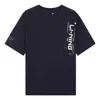 Li-ning Hoops Graphic T-shirt 'black' In Blue