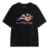 Li-ning Hoops Graphic T-shirt 'black'