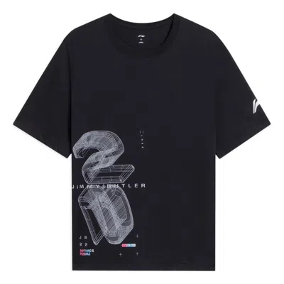 Li-ning Jimmy Butler Fast Dry Basketball T-shirt 'black'