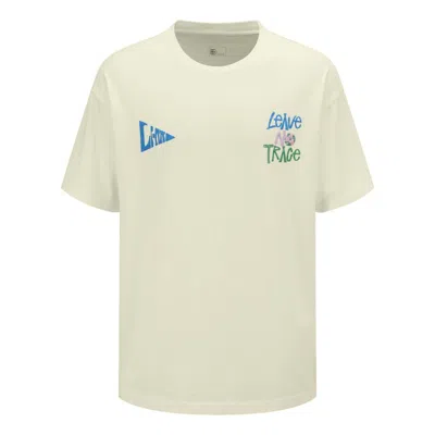 Li-ning Leave No Trace Graphic T-shirt 'light Yellow' In Green
