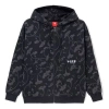 Li-ning Lifestyle Casual Graphic Print Jacket 'black Grey'