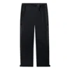 Li-ning Lifestyle Casual Straight Pants 'black' In Animal Print