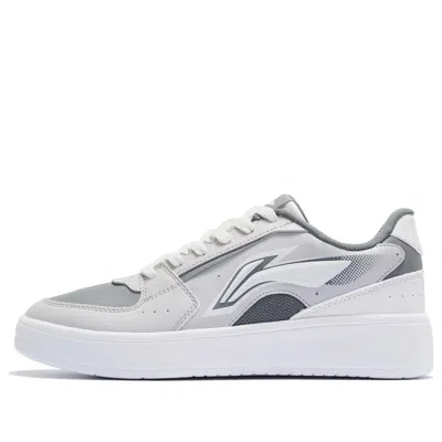 Li-ning Lifestyle Sneakers 'white Grey' In Multi