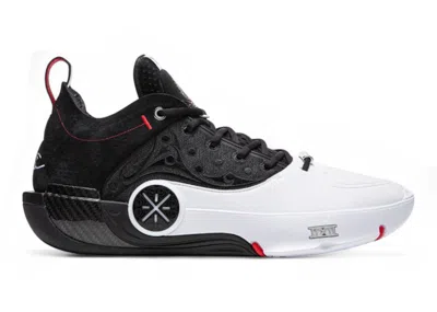 Pre-owned Li-ning Lining Way Of Wade 12 Lux Announcement Sneakers In Black/white In Multi