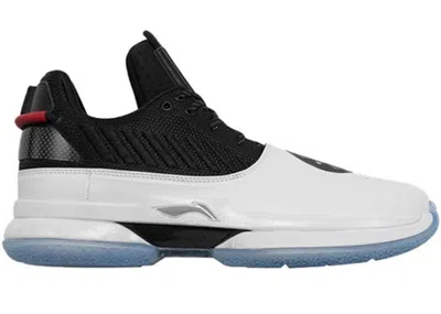 Pre-owned Li-ning Lining Way Of Wade 7 Announcement Sneakers In White/black