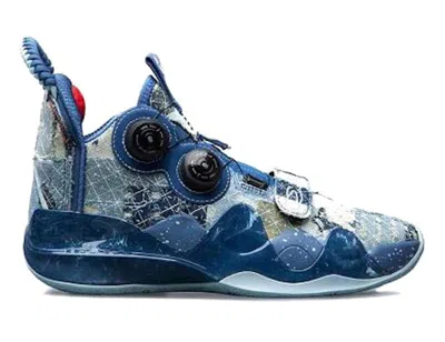 Pre-owned Li-ning Lining Way Of Wade 8 Infinite Moment Sneakers In Navy/blue/denim