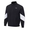 Li-ning Logo Color Block Training Waterproof Jacket 'black White'