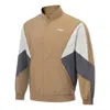 Li-ning Logo Color Block Training Waterproof Jacket 'light Brown Grey'
