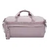 Li-ning Logo Duffle Bag 'mauve' In Purple