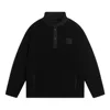 Li-ning Logo Half Zip Fleece Jacket 'black'
