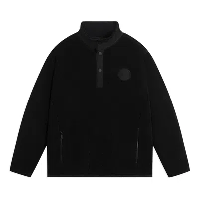 Li-ning Logo Half Zip Fleece Jacket 'black'
