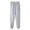 Li-ning Logo Joggers Sweatpants 'light Grey' In Gray