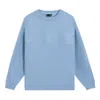 Li-ning Logo Knit Sweatshirt 'light Blue'