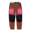 Li-ning Logo-print Track Pants 'brown Pink'