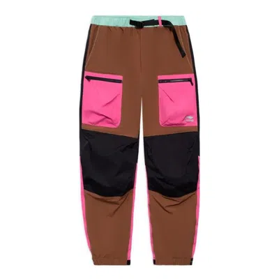 Li-ning Logo-print Track Pants 'brown Pink'