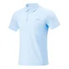 Li-ning Logo Quick-drying Polo Shirt 'ice Blue'