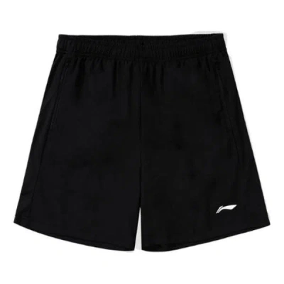 LI-NING LI-NING LOGO SHORTS 'BLACK'