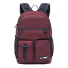 Li-ning Logo Training Backpack 'burgundy Black' In Multi