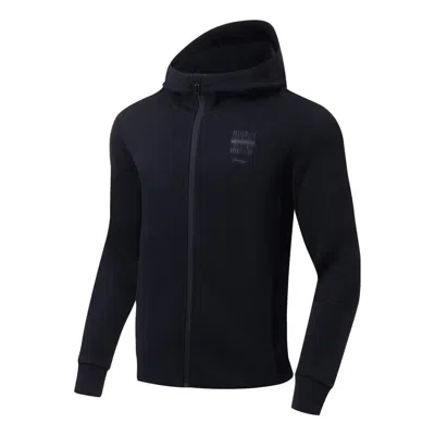 Li-ning Logo Training Regular Fit Hooded Jacket 'black'