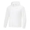 Li-ning Logo Training Waterproof Hooded Jacket 'white'