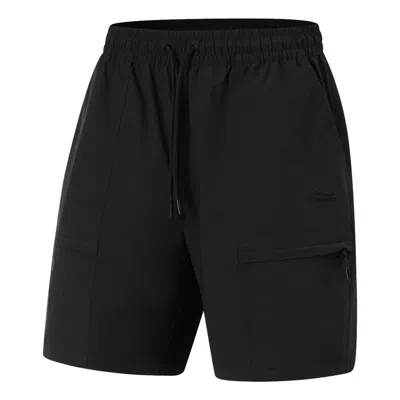 Li-ning Logo Waterproof Loose Fit Shorts 'black'