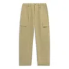 Li-ning Loose Fit Work Pants 'khaki' In Brown