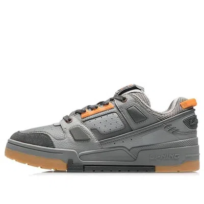 Li-ning Low-top 'grey Orange' In Gray