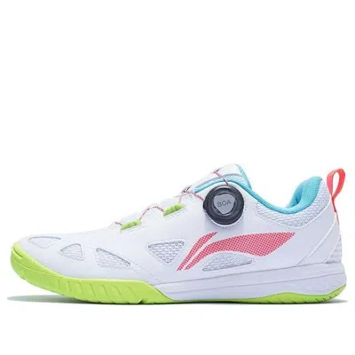 Li-ning Mage Pro Table Tennis Shoes 'white Pink Green'