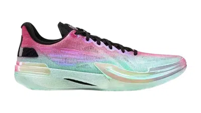 Pre-owned Li-ning Men's Lining Gamma 1 Aurora Sneakers In Pink/blue In Multi