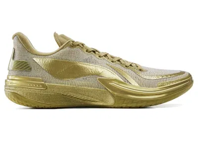 Pre-owned Li-ning Men's Lining Gamma 1 Sneakers In Gold